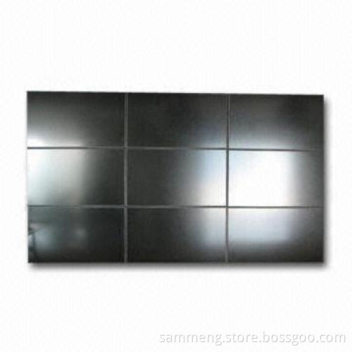 3 x 3-piece 46-inch Spliced Wall Screen, Supports Computer Control and Remote Control